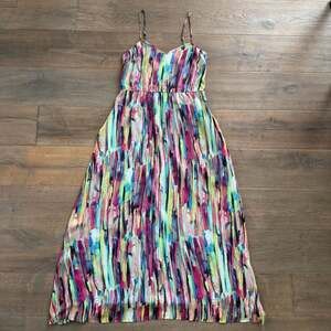 Jack Watercolor Rayna Midi Dress by BB Dakota Size 6